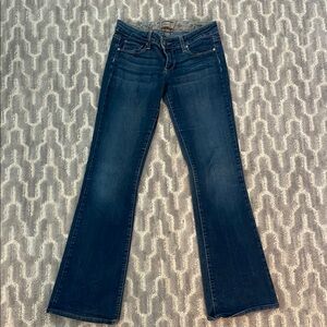 PAIGE Dark Blue Flare Jeans